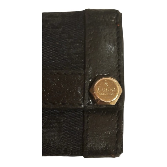 Vintage Gucci GG Monogram Key Holder – Black Leather & Canvas - Picture 6 of 9